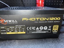 Rosewill PHOTON-1200 80 Plus Gold Gaming Power Supply - Black picture