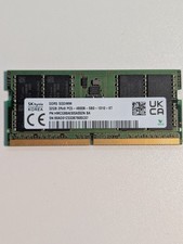 SK Hynix 32GB 1x32GB DDR5 4800 CL40 SODIMM HMCG88AEBSA092N HP N05331-001 picture