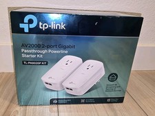 TP-LINK TLPA9020PKIT AV2000 2-Port Gigabit Powerline Starter Kit picture