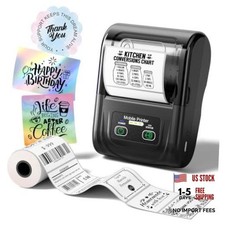 M128 Label Maker 2 Inch High Speed Bluetooth Thermal Label Printer | 70mm/s picture