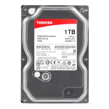 HARD DRIVE TOSHIBA P300 HDWD110 1TB 7.2K 64MB SATA III 3.5'' picture