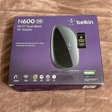 Belkin N600 300 Mbps 4-Port 10/100 Wireless N Router (F9K1102) Open Box picture