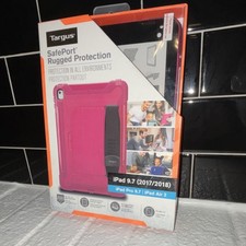 Targus SafePort Rugged Case Pink for iPad 9.7 Pro 9.7 Air 2 Stand Strap picture