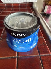 Sony DVD-R Blank Discs Lot 50 Spindle +4.7GB 16x AccuCORE Sealed picture