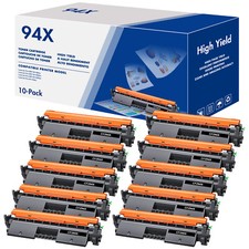10x 94X CF294X Toner Cartridge Compatible with HP LaserJet Pro M118dw M148dw picture