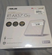 ASUS RT-AX57 Go AX3000 WiFi 6 Dual-Band Travel Router, White picture