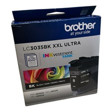 Brother LC3035BK XXL Black Ultra High-Yield INKvestment Ink Tank New Sealed picture