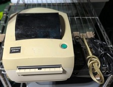 Zebra TLP 2844 Thermal Transfer Label Printer Tested Working with Adaptor Cable picture