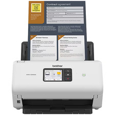 New Brother ADS-3350W Wireless High-Speed Desktop Scanner 2.8-inch Touchscreen picture