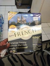 FRENCH Transparent Bonus CD Language Software Installation CD ROM NEW SEALED  picture