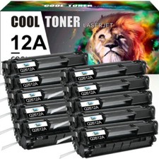 1-10 PK Q2612A Toner Lot Compatible For HP 12A LaserJet 1012 1010 1018 1020 3030 picture