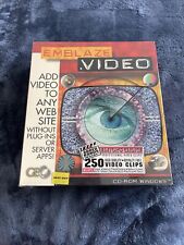 NEW-Emblaze Video Geo Windows PC Mac Software Disc Original Package Sealed 97 picture