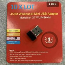 10x LOT N300Mbps Wireless USB Wifi Adapter LAN Antenna Network 802.11n/g/b Nano picture