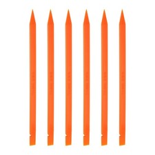 6pcs Plastic Spudger Pry Tool 6x150mm Opening Pry Repair Tool Kit, Orange picture