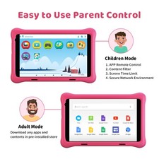 Kids Tablet 8 inch Android 12 Tablet 32GB ROM Gaming Learning Education Pad 2pcs picture