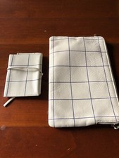 Mark & Graham Leather Daily Zip Tablet Case and Charger Roll Up, Set of 2 picture