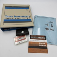 TI LOGO PHM3040 + PHD5070 Disk Tested Sealed Manual TI-99/4A Complete Set picture
