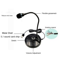 USB Computer Desktop Condenser Microphone PC Laptop Recording Streaming YouTube picture