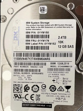 01YM176 01YM150 01YM152 2.4TB 12Gbs SAS 10K HDD IBM V7000 FS7200 Gen2 Gen3 picture