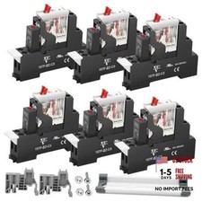 UL Listed 8A Electromagnetic Power Relay Din Rail 8Pin 110/120 AC 110V 6 8 Pin picture