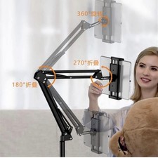 Tablet Floor Stand, Height Adjustable Telescopic Cell Phone Holder,Lazy Mount   picture