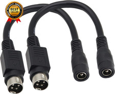 4 P In DI N to DC Power Cable4 Pi N Mini D In Male to D C 5521 Cable... picture