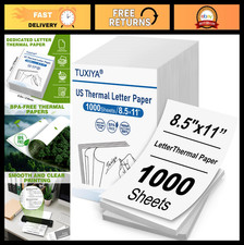 1000 Sheets Thermal Printer Paper 8.5