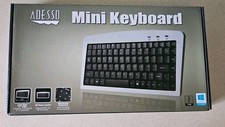 Adesso AKB-901 Mini USB Keyboard 88 Key Compact Wired PC Keyboard NEW picture