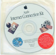 ITHistory SOFTWARE APPLE  (1996) INTERNET CONNECTION KIT 1.1.5  CD/ Manual OF picture