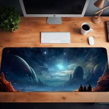 Stargazing Aliens Mouse Pad, Mouse Mat, Large XL Deskmat, Gaming Mouse Pad picture
