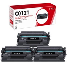 3 PK CRG121 3252C001 Black Toner Compatible for Canon 121 imageCLASS D1620 D1650 picture
