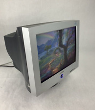 Vintage eMachines eView 17f3 786N CRT VGA Computer Monitor Retro Gaming Tested picture