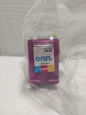 🔥 Onn Ink Cartridge 62 Tri-Color Compatible With HP62 Exp. 8/2025. (Color Only) picture