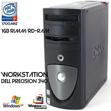 Profi Workstation Dell Precision Ws 340 1Gb Rdram Rimm Computer Pc Server Matrox picture