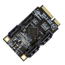 Mini PCI-E PCI Express Converter to SATA 3.0 Four Ports 6Gbps Hard Drive SSD picture
