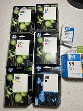 Set Genuine HP 88XL Ink Cartridge 6 Pack for Officejet HP98, HP99 picture