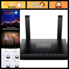 Gigabit Mesh Wi-Fi 6 Router AX3000, 4-Port, 5-in-1 Modes, High-Speed Internet picture