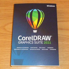 CorelDRAW Graphics Suite 2021 Full Version = For Windows = NEW, SEALED BOX picture