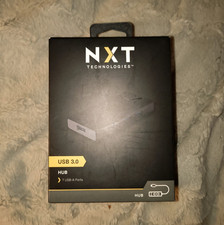 NXT Technologies USB 3.0 Hub 7-Port USB-A High-Speed Adapter, Black picture