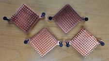 (4) Enzotech CNB-S1L One-Piece Low Profile Copper Northbridge Heatsinks picture