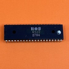 MOS 6522 Via Ic For Commodore VIC-20 / 1541 Disk Drive Genuine Part Working picture