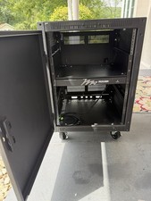 Middle Atlantic PTRK-14 14U Rolling AV Server Rack Cabinet PD-915R-PL Power picture