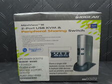 Iogear MiniView III 2-Port USB KVM Peripheral Sharing Switch GCS1712 New picture