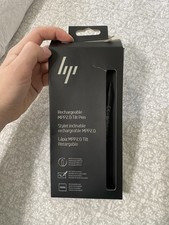 HP Rechargeable MPP2.0 Tilt Pen Black - Stylus for Touchscreen Laptops Open Box picture