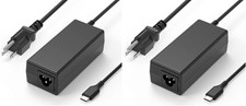 45W USB C Laptop Charger Compatible for HP Chromebook 14 G5 G6 G7 G8 (1/2PACK) picture