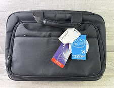 NEW with tags Targus Commuter 15.6” Laptop Bag Black polyester TBT 2701T-71 picture
