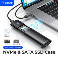 ORICO M.2 NVME SSD Enclosure USB C Adapter 10Gbps SSD Case 4TB Thunderbolt 3 picture