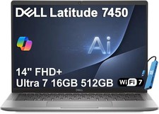 Dell - Upgraded - Latitude 7450 14'' + AI - Premium Core Ultra 7 165H 512GB SSD picture
