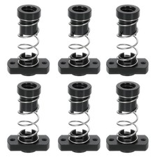 6Pcs Anti Backlash Spring Loaded Nut(2mm Pitch, 1 Start, 2mm Lead, 2-M3 Holes) picture
