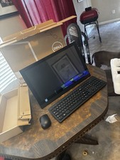 Dell Inspiron 24 24in All-in-One Desktop Black w/ Keyboard Mouse No Charger  picture